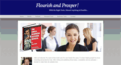 Desktop Screenshot of flourishandprosper.com